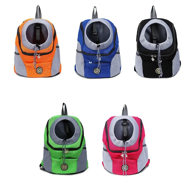 Double Shoulder Portable Pet Backpack